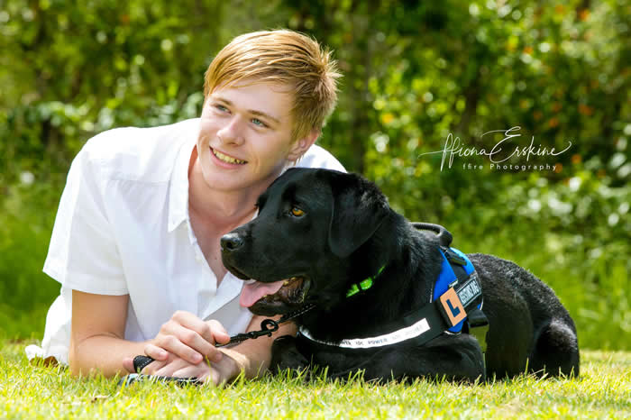 BLACKHILLS IMPOSING (POZER) And his owner Trae, Trae is a Disabled swimmer and now “Pozer” is a registered member of the Australian Swim Team bound for Canada in 2019. Many Thanks to Margaret Wedgewood (Tenarda Labradors and Chessies in Australia ) for the training of this lovely boy, I wish Trae and Pozer every success in Canada